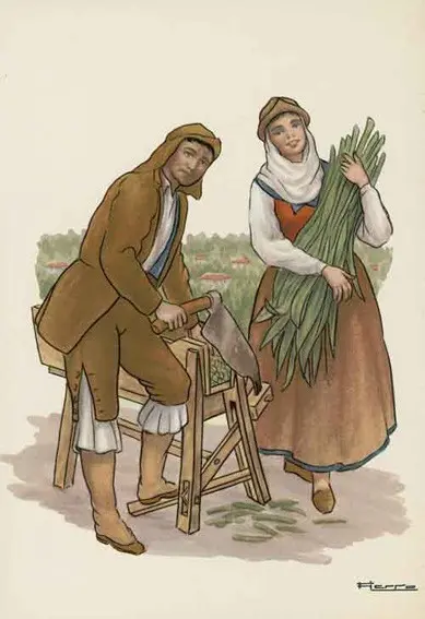 Traje típico de Puntagorda.